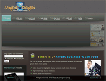Tablet Screenshot of magicallydesigned.com